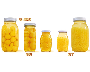 板栗罐头系列